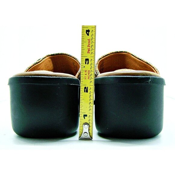 Clarks Artisan Collection Buckle Clogs Mules Shoes - Picture 5 of 11